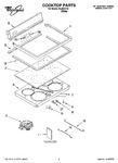 Diagram for 01 - Cooktop Parts