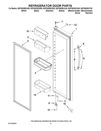 Diagram for WSF26D5EXW00