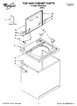 Diagram for 01 - Top And Cabinet Parts