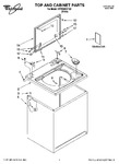 Diagram for 01 - Top And Cabinet Parts