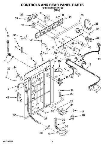 Diagram for WTW5400TQ0