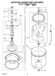 Diagram for 03 - Agitator, Basket And Tub Parts