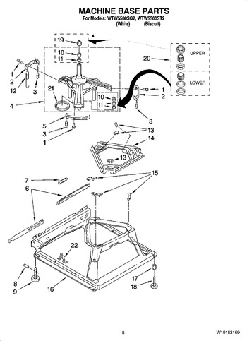 Diagram for WTW5500SQ2