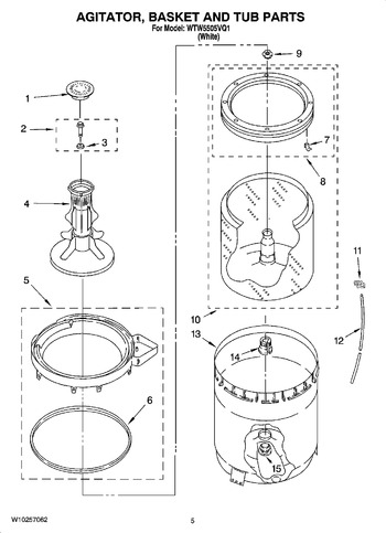 Diagram for WTW5505VQ1