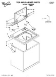 Diagram for 01 - Top And Cabinet Parts