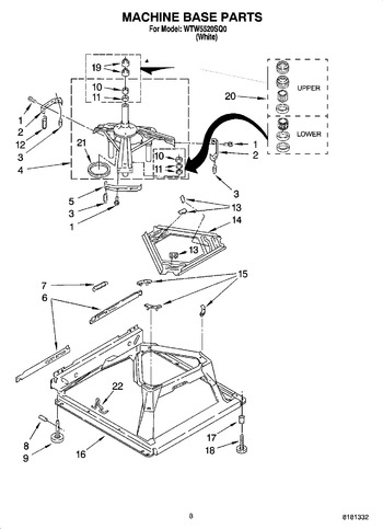 Diagram for WTW5520SQ0