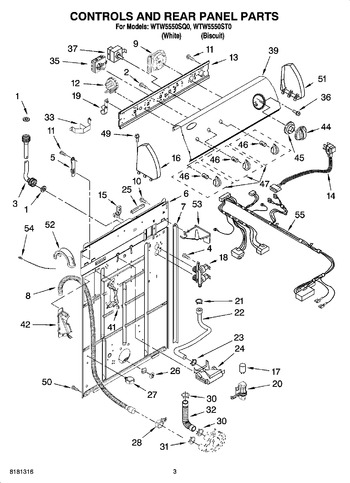 Diagram for WTW5550ST0