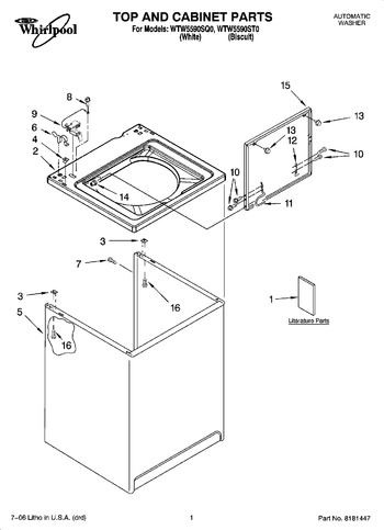 Diagram for WTW5590ST0