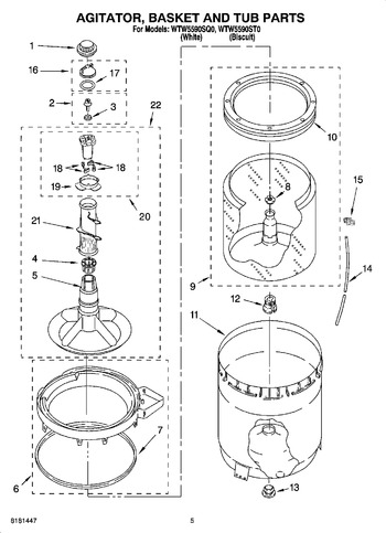 Diagram for WTW5590ST0