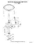 Diagram for 04 - Gearcase, Motor And Pump Parts