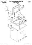 Diagram for 01 - Top And Cabinet Parts