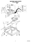 Diagram for 05 - Machine Base Parts