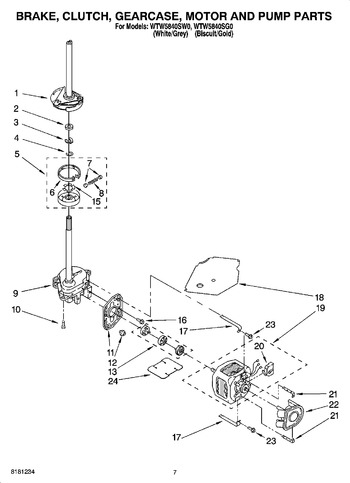 Diagram for WTW5840SG0