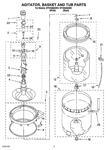 Diagram for WTW5900SB0