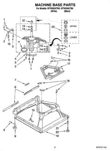 Diagram for WTW5900TB0