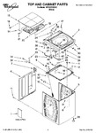 Diagram for 01 - Top And Cabinet Parts