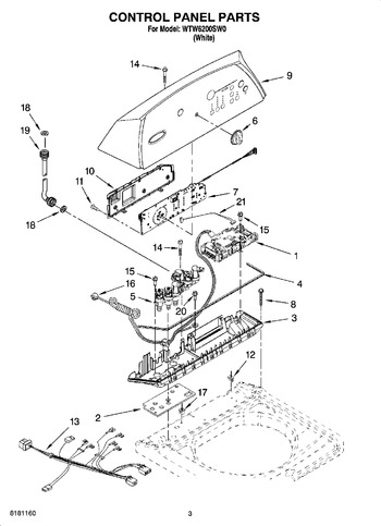 Diagram for WTW6200SW0