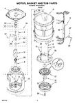 Diagram for 03 - Motor, Basket And Tub Parts