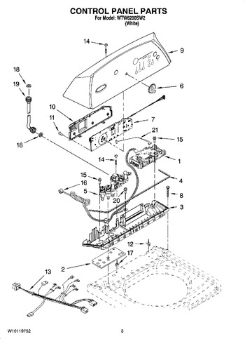 Diagram for WTW6200SW2