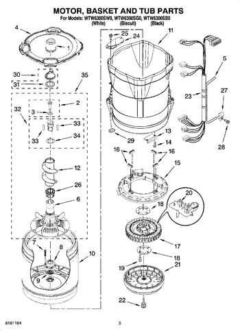 Diagram for WTW6300SB0