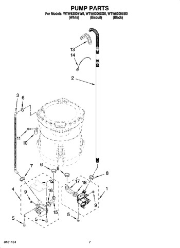 Diagram for WTW6300SB0