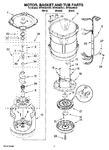 Diagram for 03 - Motor, Basket And Tub Parts