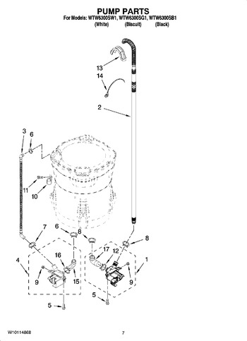 Diagram for WTW6300SG1