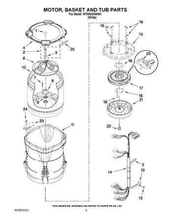 Diagram for WTW6300WW0