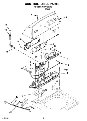 Diagram for WTW6400SW0