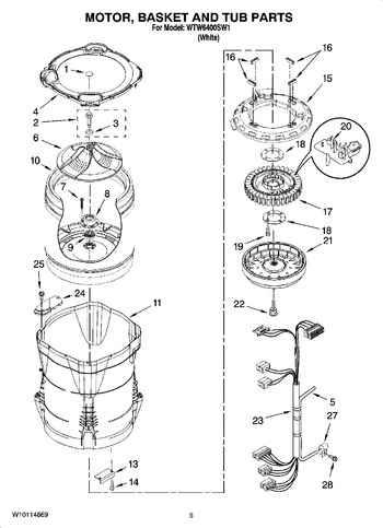 Diagram for WTW6400SW1