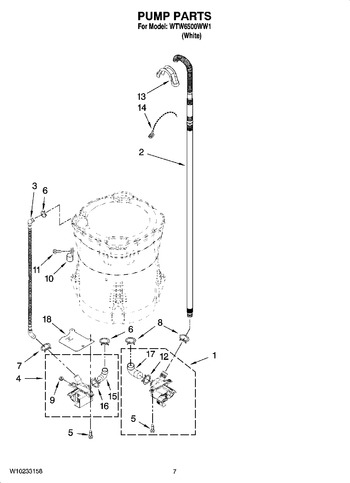 Diagram for WTW6500WW1