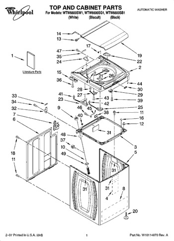 Diagram for WTW6600SG1