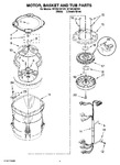 Diagram for 03 - Motor, Basket And Tub Parts