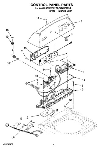 Diagram for WTW6700TU2