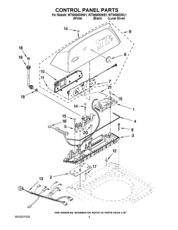 Diagram for WTW6800WL1