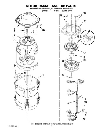 Diagram for WTW6800WL1