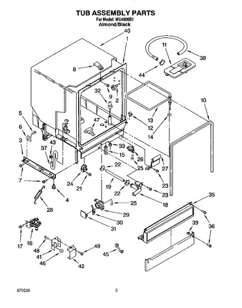 Diagram for WU4500B1