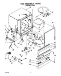 Diagram for 04 - Tub, Lit/optional