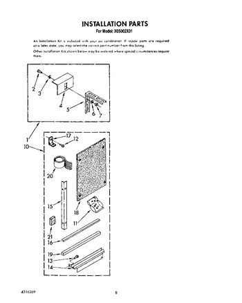 Diagram for X05002X01