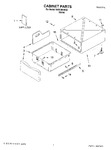 Diagram for 01 - Cabinet Parts