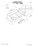 Diagram for 01 - Cabinet Parts