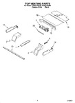 Diagram for 05 - Top Venting Parts, Optional Parts