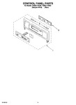 Diagram for 02 - Control Panel Parts