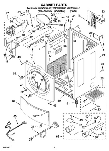 Diagram for YGEW9200LW2