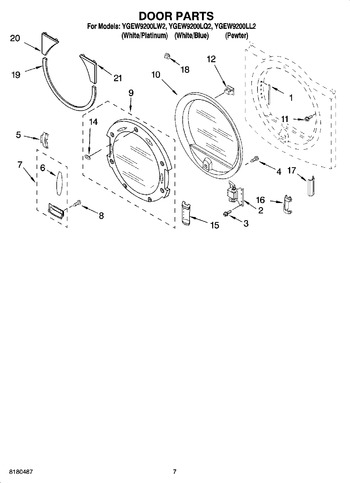 Diagram for YGEW9200LW2