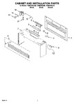 Diagram for 06 - Cabinet And Installation Parts