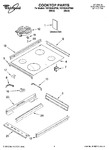 Diagram for 01 - Cooktop Parts