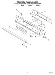 Diagram for 02 - Control Panel Parts