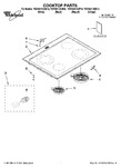 Diagram for 01 - Cooktop Parts