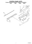 Diagram for 02 - Control Panel Parts